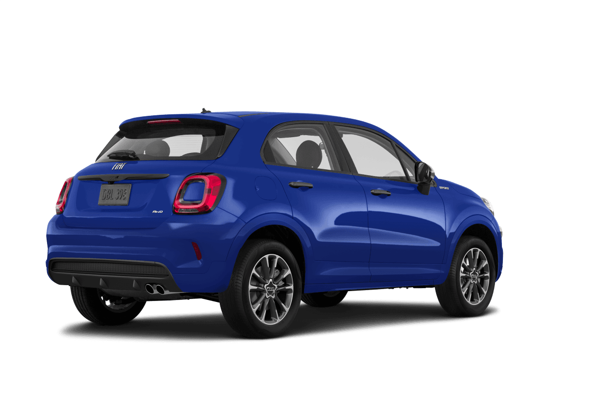 FIAT 500X - Back view FIAT 500X - Back view
